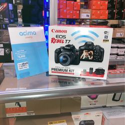 Canon EOS Rebel T7 With 2 Lens Premium Kit