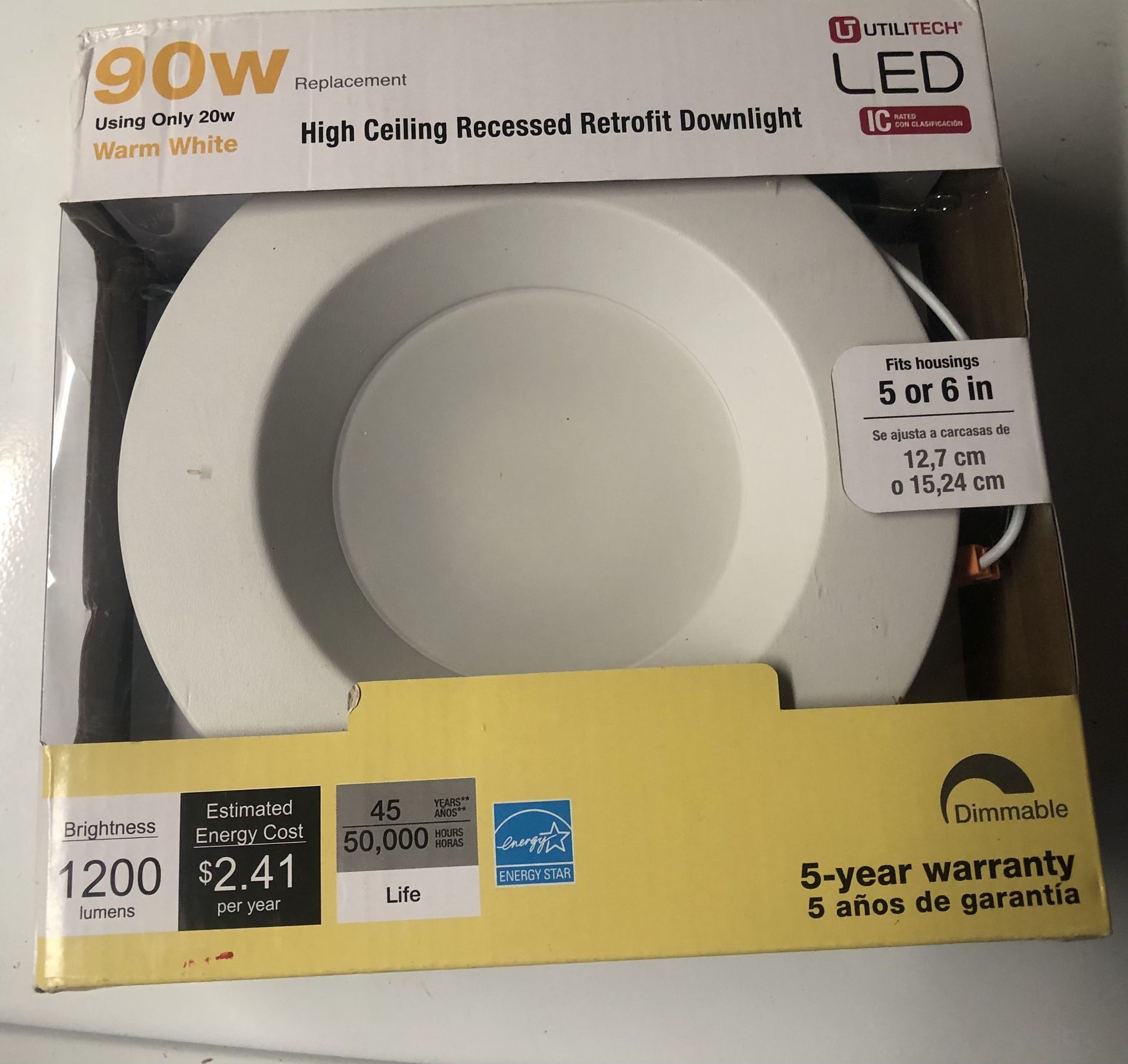 3- Led Recessed Lights 