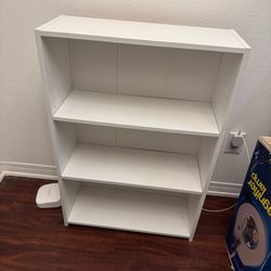 White Book Shelf