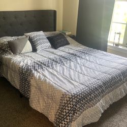 Full Bed Matress + Bed Frame