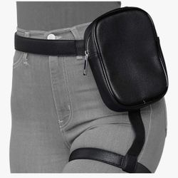 Waterproof Motorcycle Bag Women Waist Leg Belt Leather