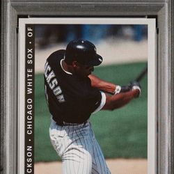 1993 Fleer Final Edition Bo Jackson PSA 9