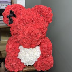 Premium Eternal Roses Rose Bear 