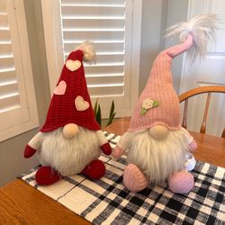 $12 each or both for $20 - New gnomes approximately 17” tall.  Please pick up within 24 hours greatly appreciated.  Thank you!
