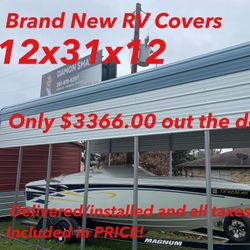 RV Cover 12x31x12H 