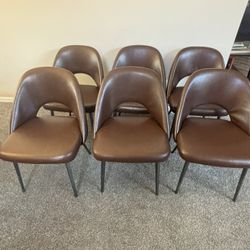 6 Contemporary Dining Chairs