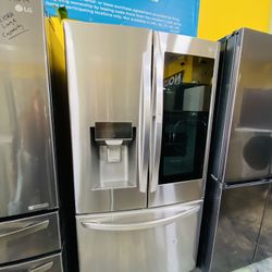 Refrigerador LG Con Ventana 11$ De Enganche 