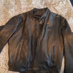 Leather Motorcycle Jacket 