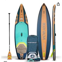 BNIB Body Glove Performer 11 SUP Package - Paddle Board, Paddle, Storage Backpack, Electric and Hand Pumps, Coil Leash Included