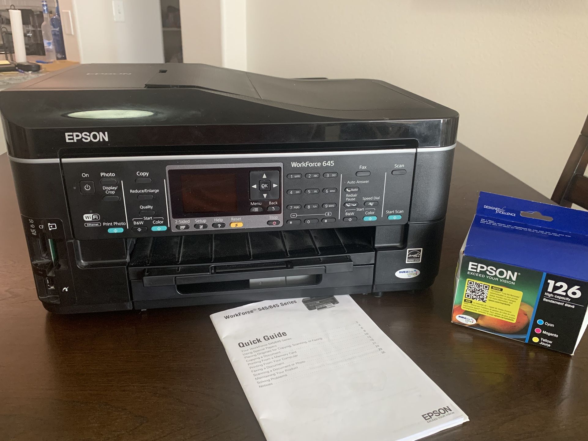 Epson Workforce 645 - Printer/Scanner/Copier