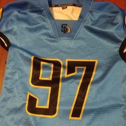  Chargers #97 Jersey Size XL Youth 