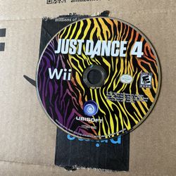 Just Dance 4 Nintendo Wii 