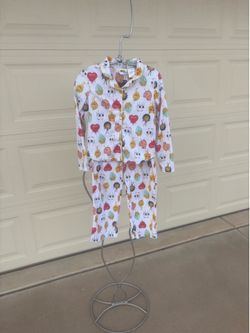 Emoji Movie Girls Pajama Set Size 10/12