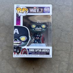 Funko Pop 941 Zombie Captain America