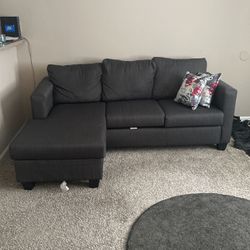 3 Seat Couch With Interchangeable Ottoman 