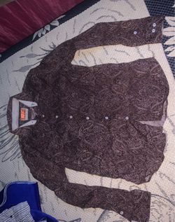 Men’s button up shirt