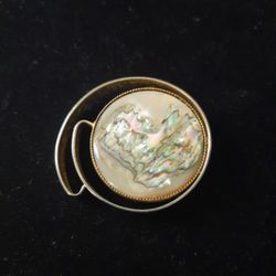Mother Of Pearl Brooch By De Nicola