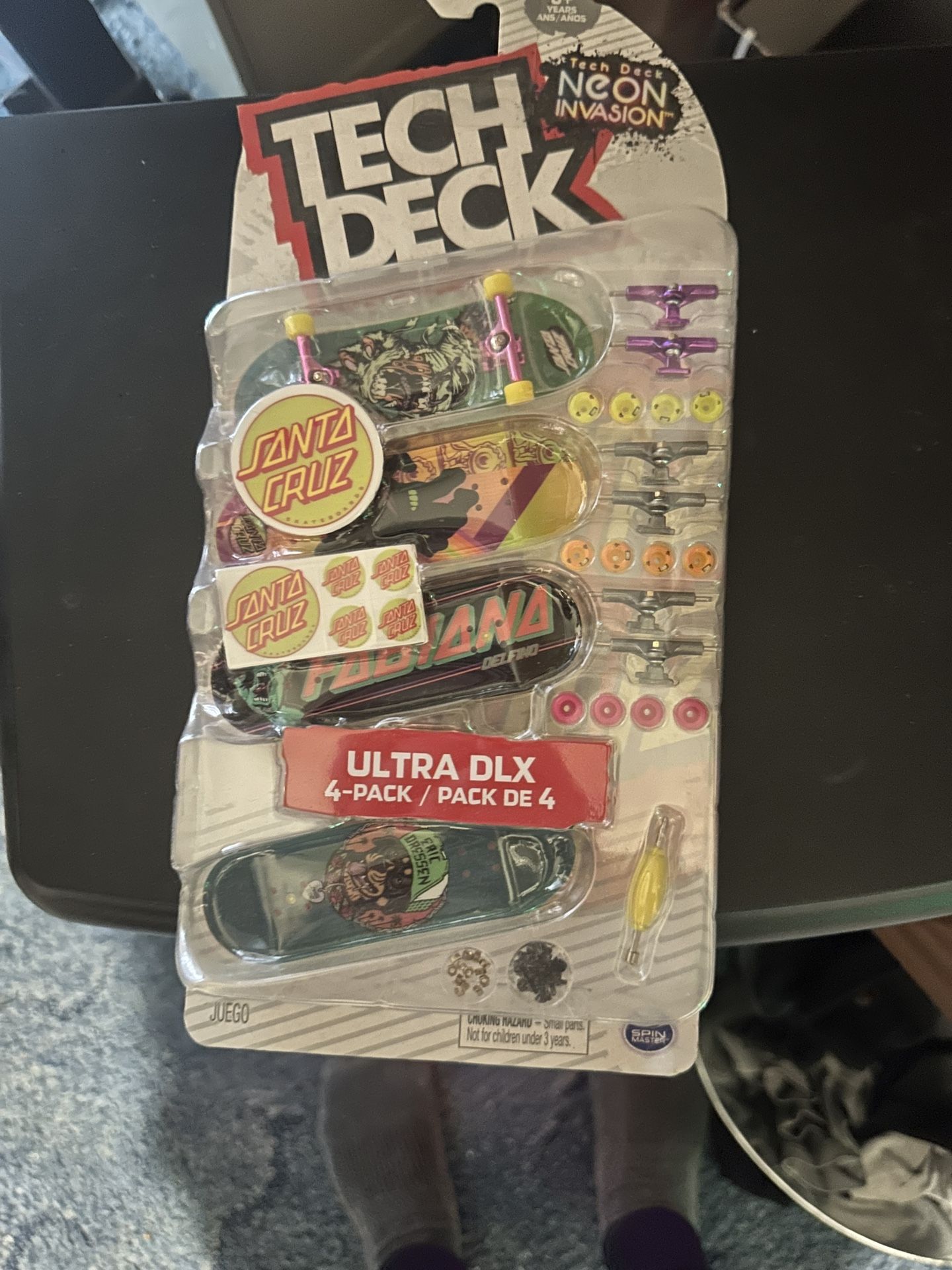 Tech Deck Neon Invasion