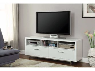 Shivam White TV Console