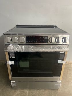 LG NEW SLIDE IN STOVE ‼️