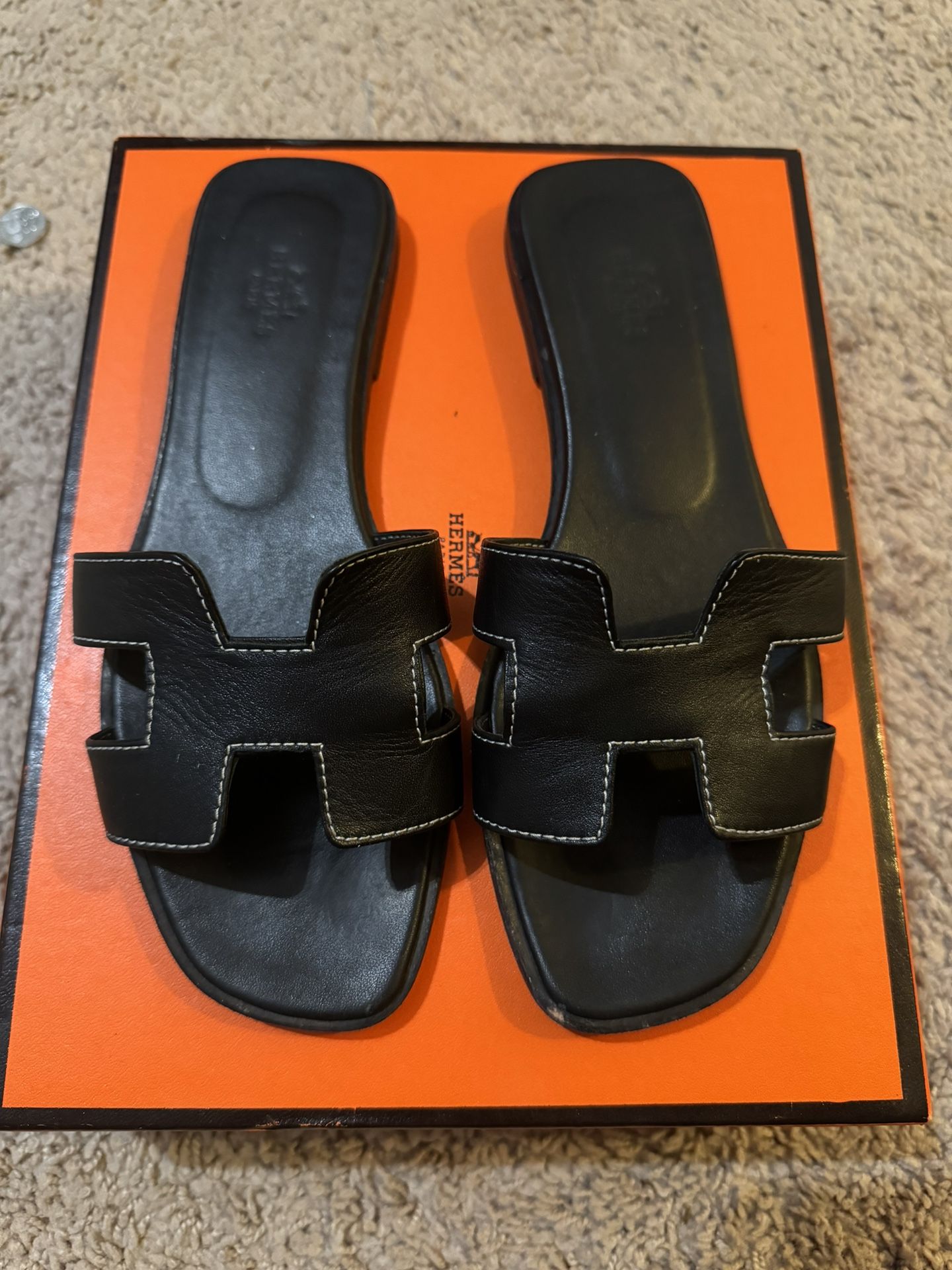 Hermes Oran Sandals