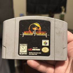 Mortal kombat 4 n64