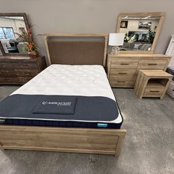 4 PC QUEEN BEDROOM SET