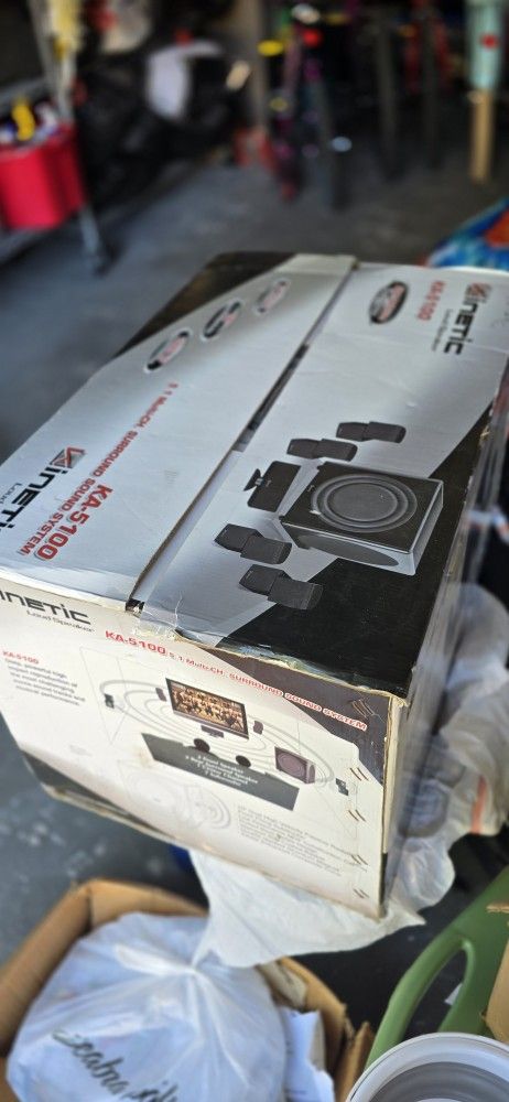 New Kinetic KA-5100 Home Theater Surround Sound System