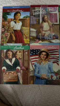American Girl Soft Cover Books Like New Condition $30