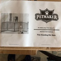 Free Standing Pet Gate