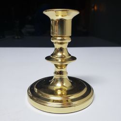 3 7/8" Baldwin Solid Brass Candle Holder 