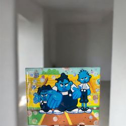 Gross Sisters Epoxy Canvas