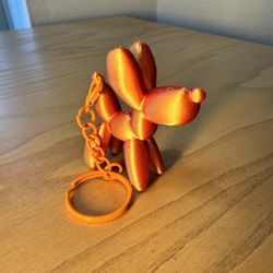 Balloon Dog Keychain – Fun 3D Printed Gift