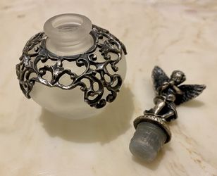 Vintage Angel Perfume Bottle