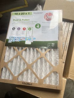 Various Size Air Filters 