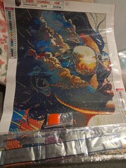 Diamond Painting Kit AL048 30x40cm
