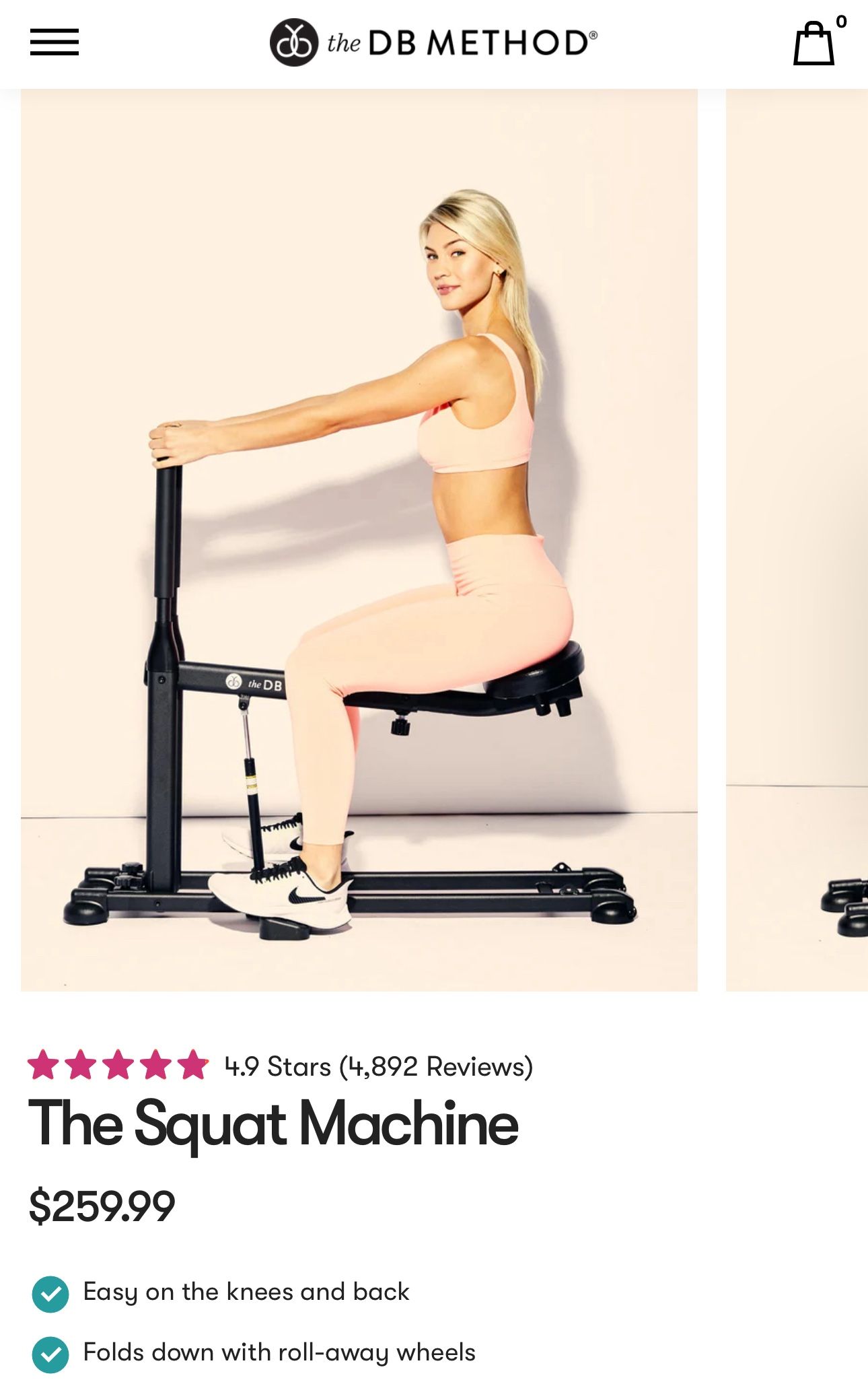 DM Method Squat machine