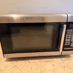 Cuisinart CMW-100 1-Cubic-Foot Stainless Steel Microwave Oven, Brushed Chrome