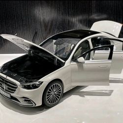 NOREV 1:18 Scale Mercedes-Benz S-Class S(contact info removed) Metal Diecast Model Car White
