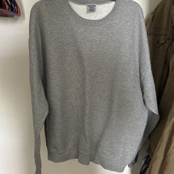 Grey Crewneck Jerzees