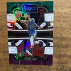 2024 SELECT STEPHEN CURRY SILVER TRI COLOR CARD