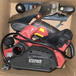 Electric and Manual Wood Working Planes $50.00