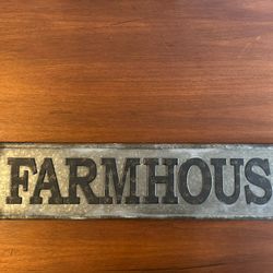 Farmhouse Sign 