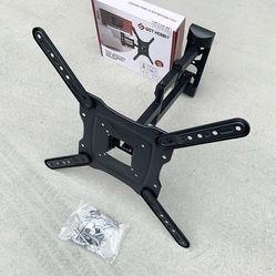 BRAND NEW $19 TV Wall Mount for 17-55 Inches, Full Motion Swivel Tilt VESA 400x400mm, Max Weight 66Lbs 