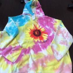 Rue, size 3X tie dyed sweatshirt, hoodie, brand new With Tags