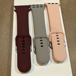 (Brand New: (3) Pack Apple Watch Bands