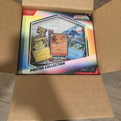 (12) Pokemon Prismatic Evolutions Poster Collection