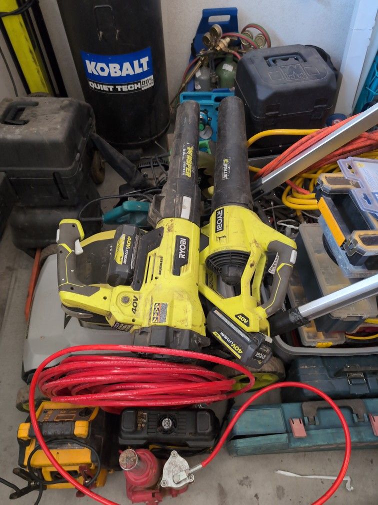 Ryobi 40 Volt Leaf Blowers
