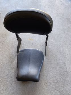 Harley Davidson rear seat