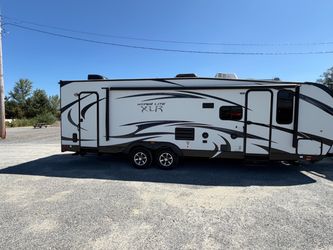 2014 forest river hyper lite toy hauler
